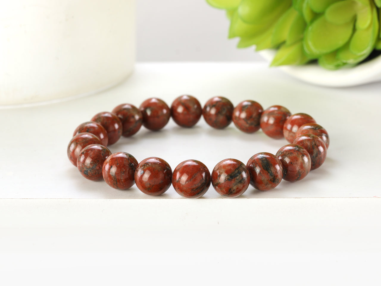 Red Kiwi Jasper 10mm