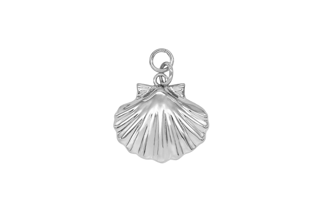 Silver Sea Shell Charm