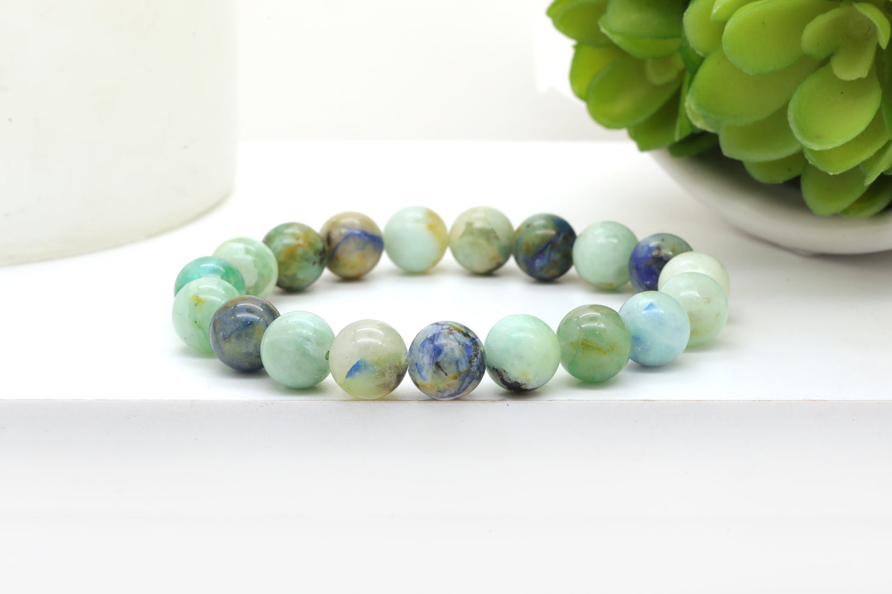 Chrysocolla Quartz 10mm