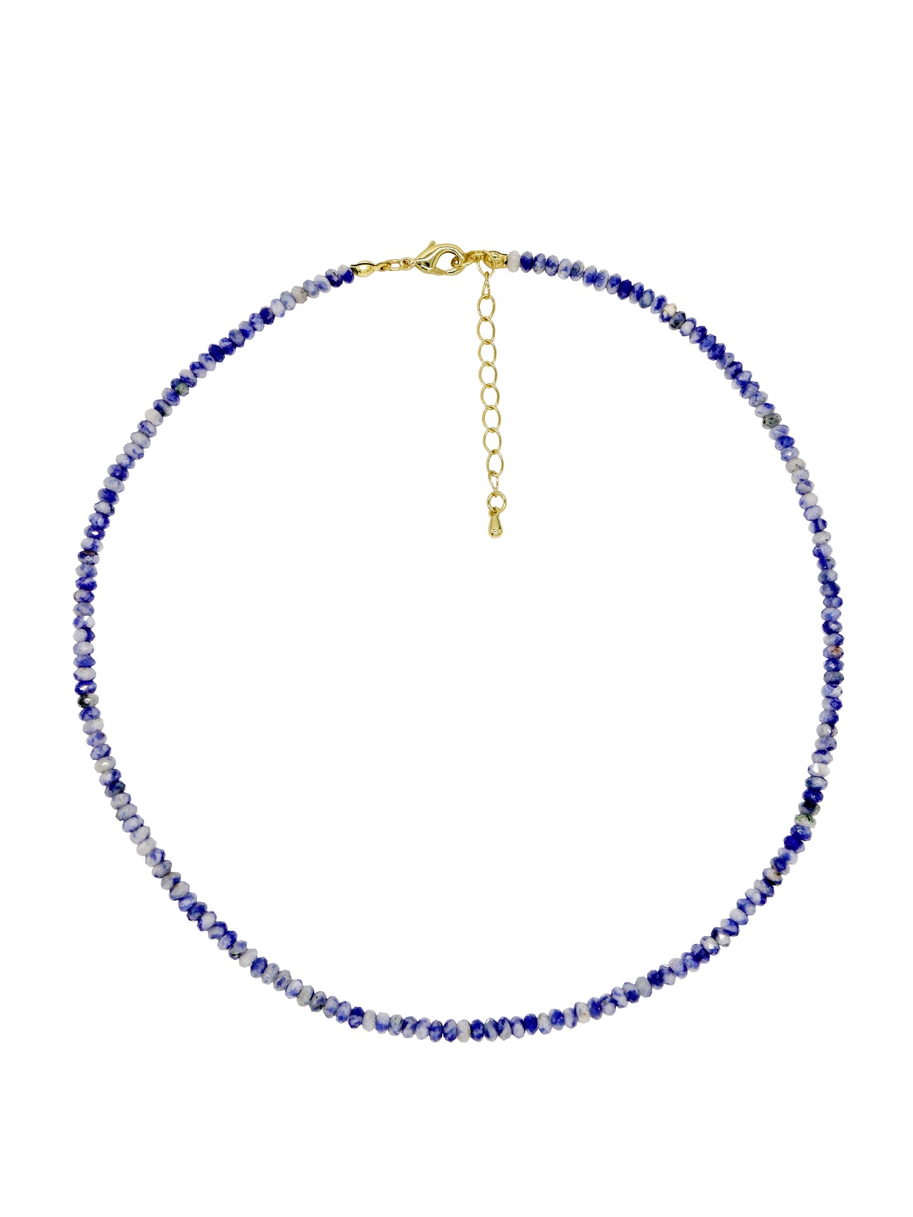 Afghanite Faceted Necklace