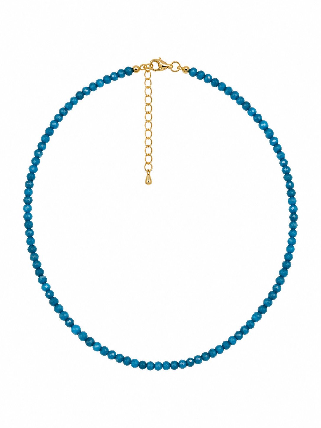 Apatite Faceted Necklace