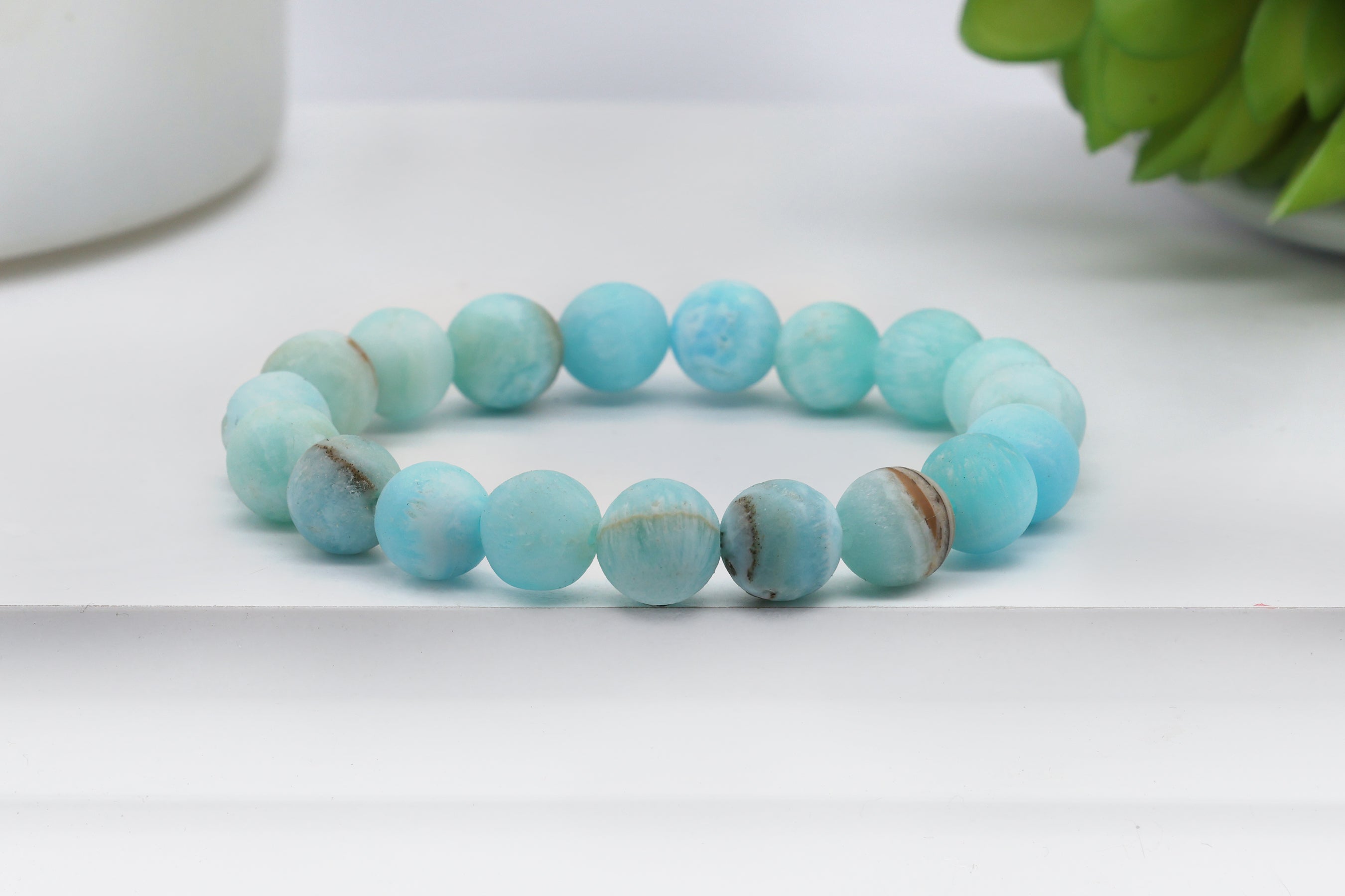 Blue Aragonite 10mm