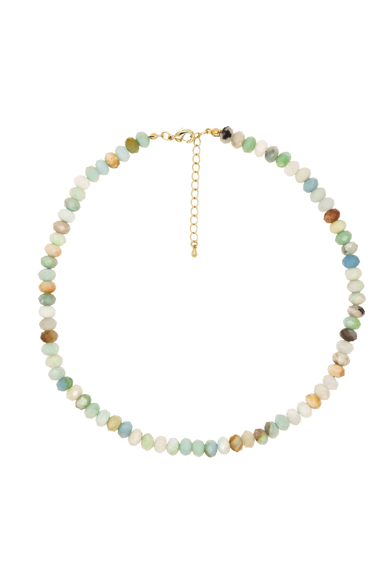 Amazonite Faceted Necklace