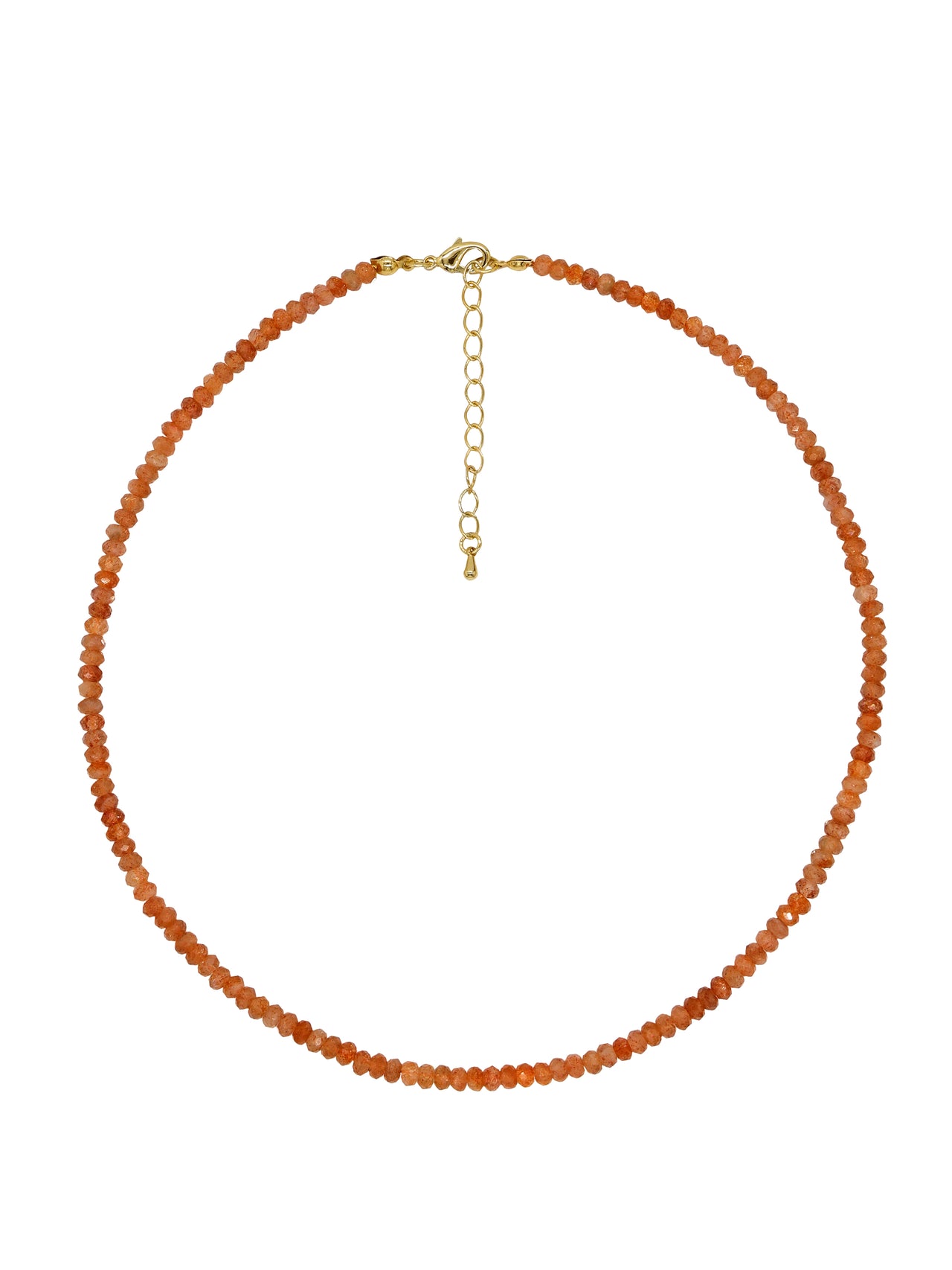 Oregon Sunstone Faceted Necklace