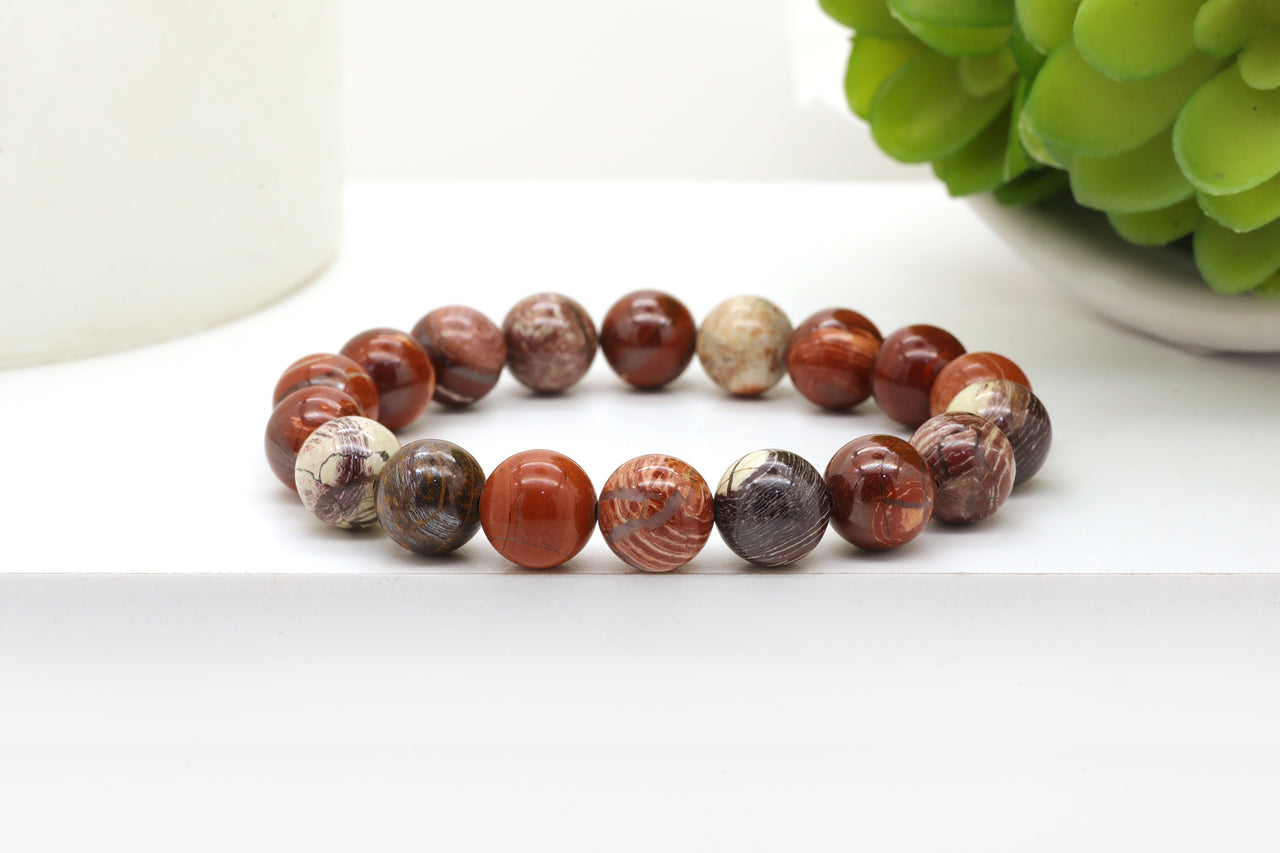 Red Brecciated Jasper 10mm