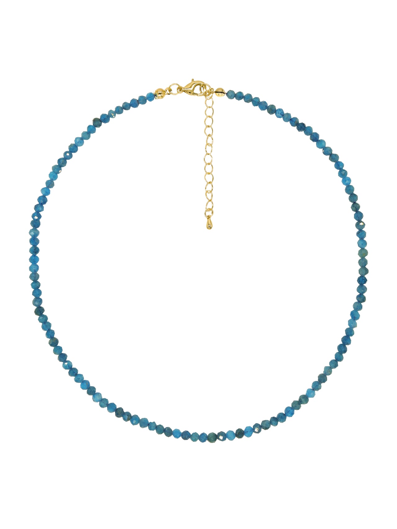 Apatite Faceted Necklace