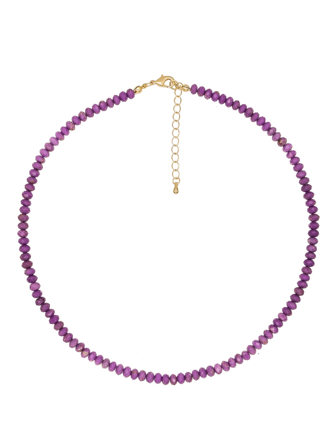 Phosposiderite Faceted Necklace