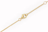 14k Yellow Gold Diamond Mom Necklace