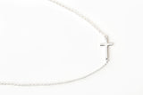 Sterling Silver Cross Necklace