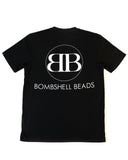 Bombshell Beads Black T-Shirt