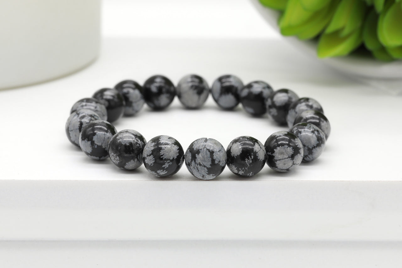 Snowflake Obsidian 10mm