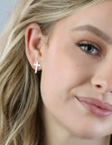 Sterling Silver Cross Earrings