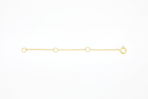 14k Gold Plated Dainty Necklace Extender
