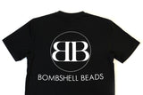 Bombshell Beads Black T-Shirt