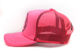 Bombshell Beads Neon Pink Trucker Hat