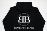 Bombshell Beads Black Hoodie