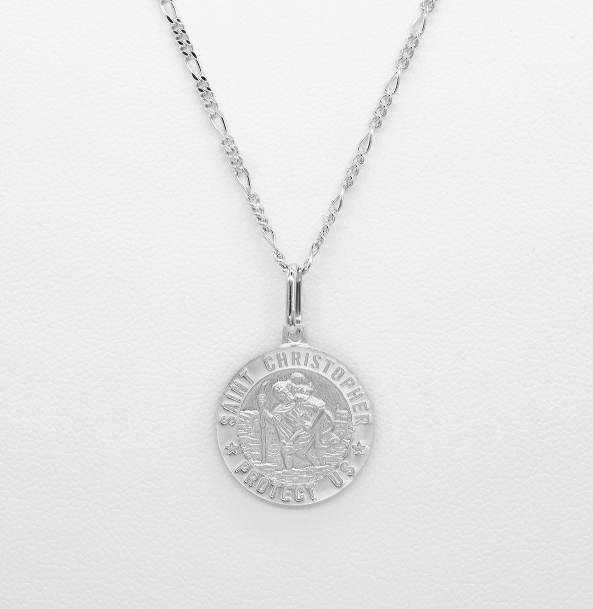 Sterling Silver St. Christopher Necklace